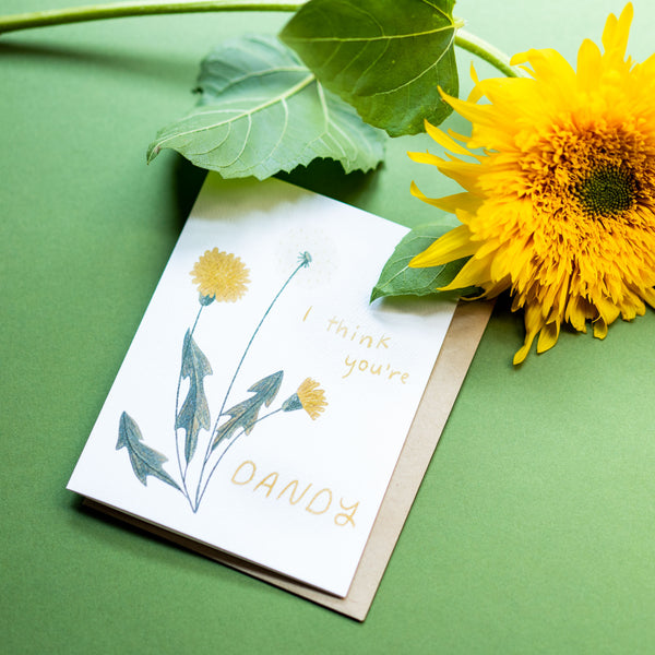 Dandy Dandelion Card