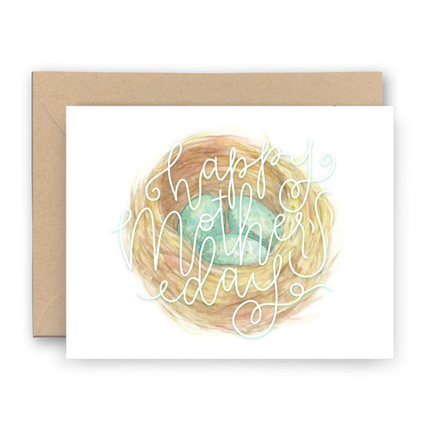 Mother's Day Robins Nest Card