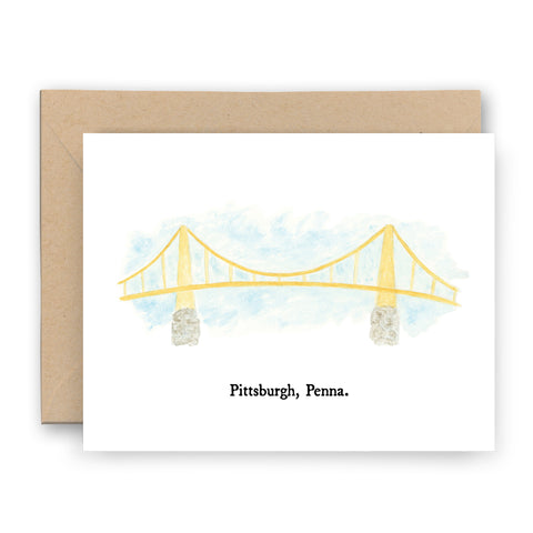 Clemente Bridge Card | Pittsburgh Series