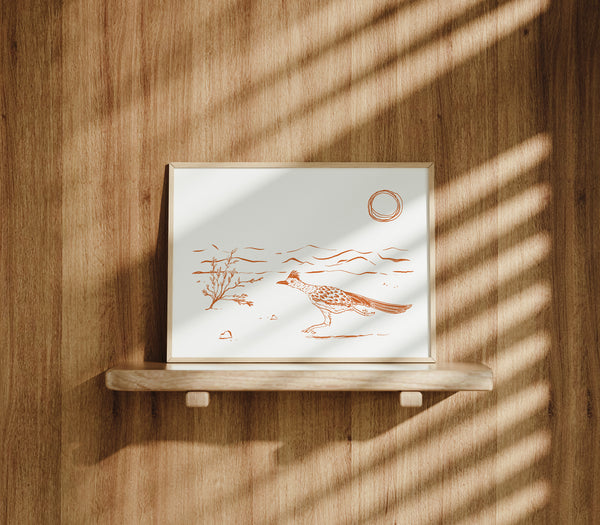 Roadrunner Art Print