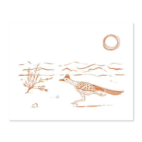 Roadrunner Art Print