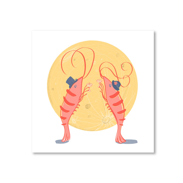 Shrimp Cocktail Art Print