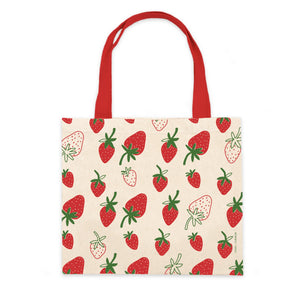 Strawberry Tote Bag | Recycled Cotton