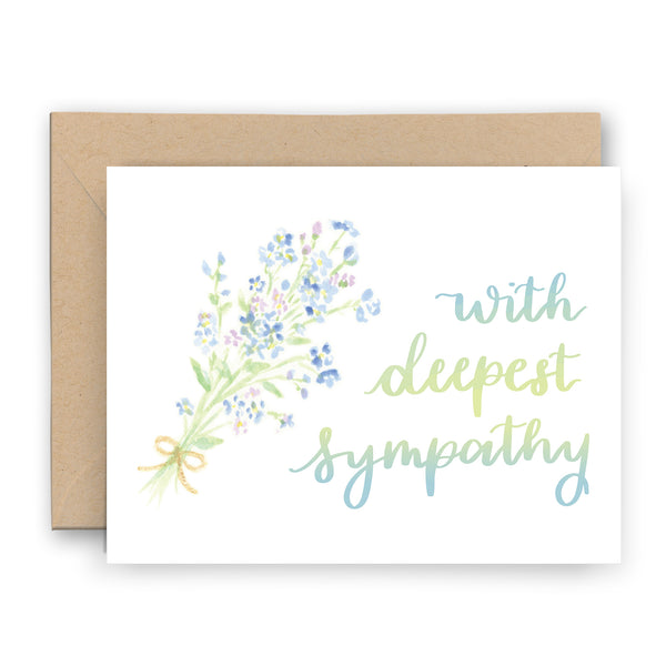 With Deepest Sympathy Card