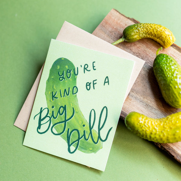 Big Dill Pickle Card