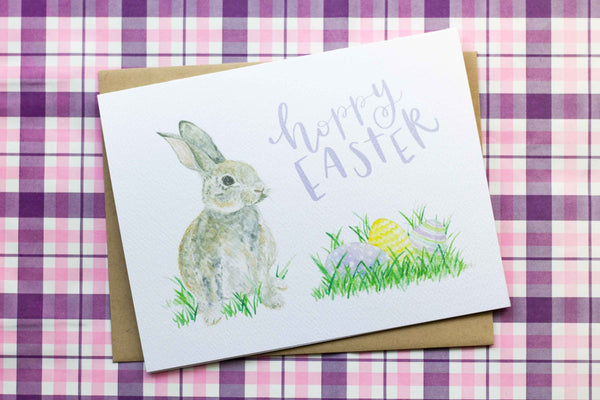 Hoppy Easter Card