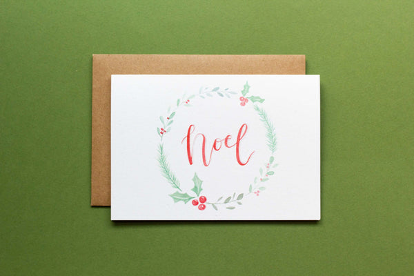 Noel Christmas Notecards - Set of 8 Christmas