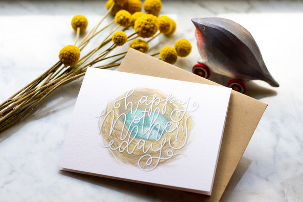 Mother's Day Robins Nest Card
