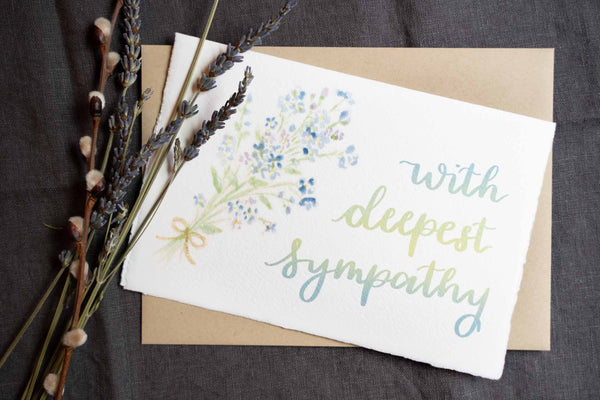 With Deepest Sympathy Card