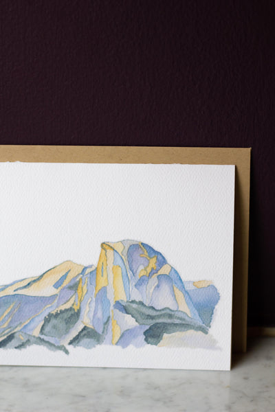 Yosemite Half Dome Card