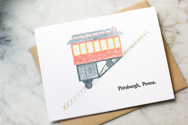 Duquesne Incline Card | Pittsburgh Series