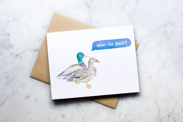 What the Duck Card