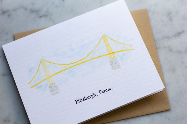 Clemente Bridge Card | Pittsburgh Series