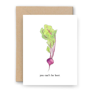 You Can't Be Beet Card