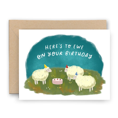 Happy Birthday to Ewe Card