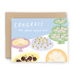 Cookie Table Wedding Card