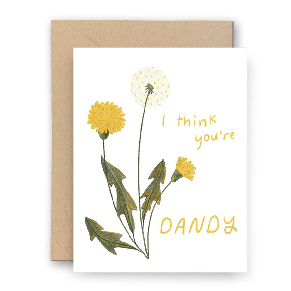 Dandy Dandelion Card