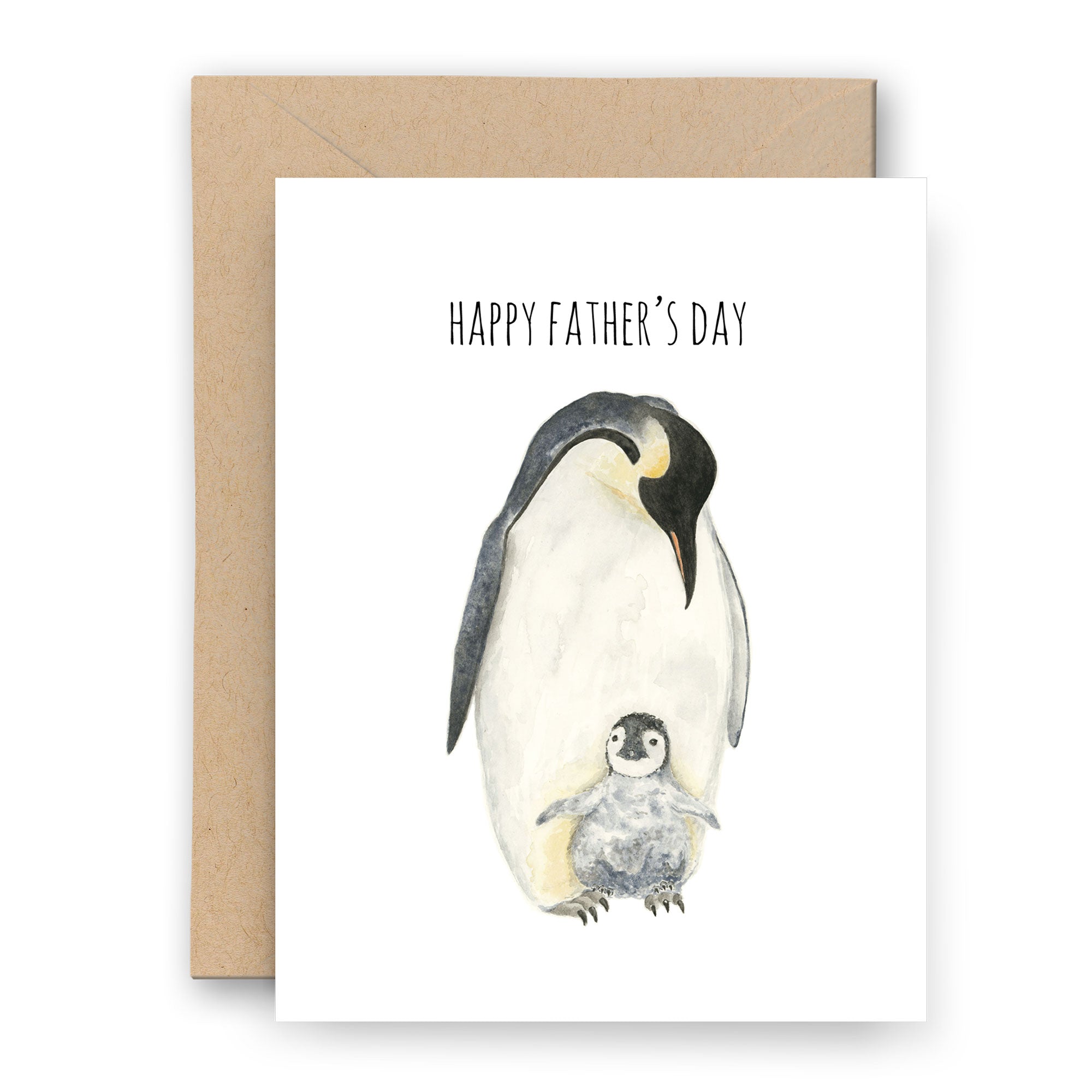 Father's Day Penguins Card