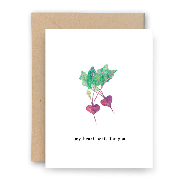 My Heart Beets for You Card