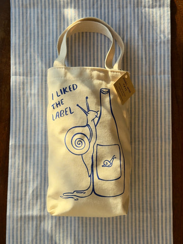 I Liked the Label | Snail Wine Tote