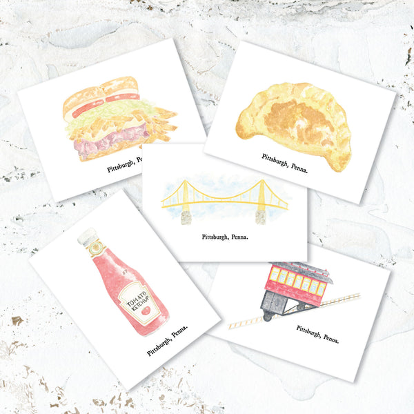 Pittsburgh Ketchup Card | Pittsburgh Series