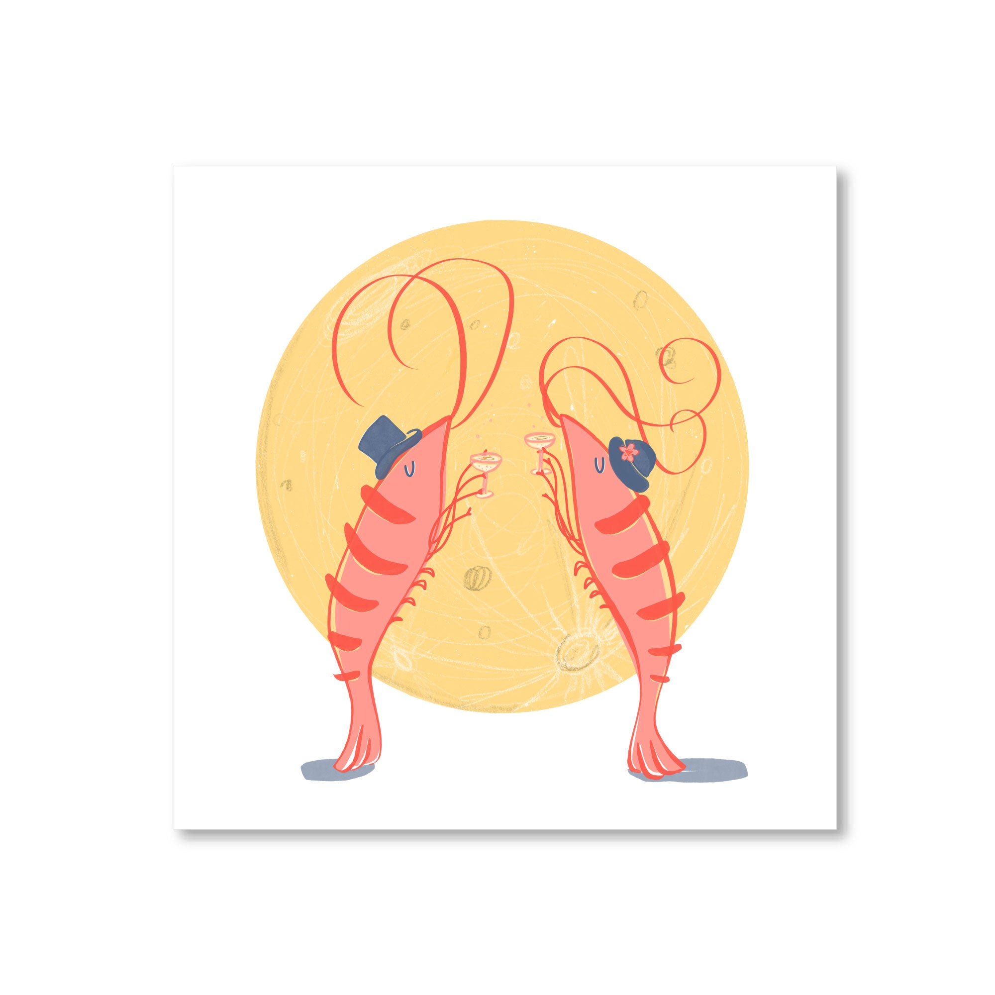 Shrimp Cocktail Art Print