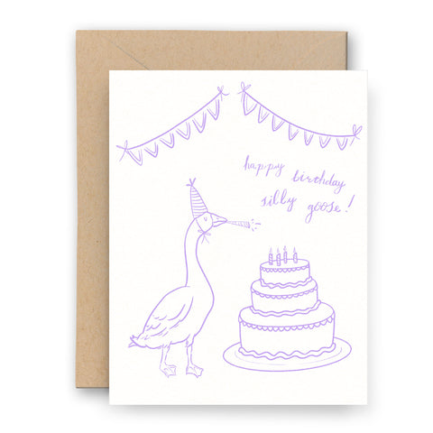 Happy Birthday Silly Goose | Birthday Card