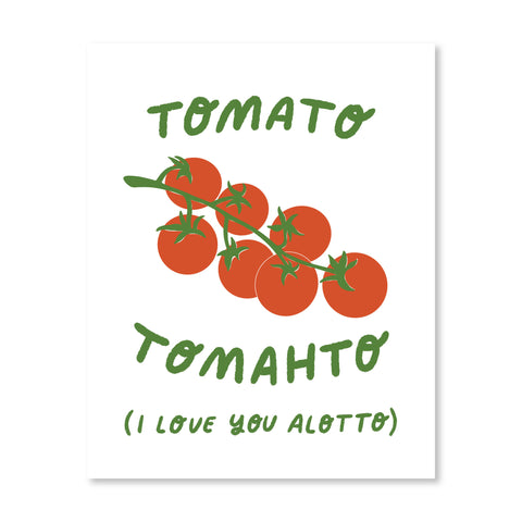 Tomato Tomahto Print