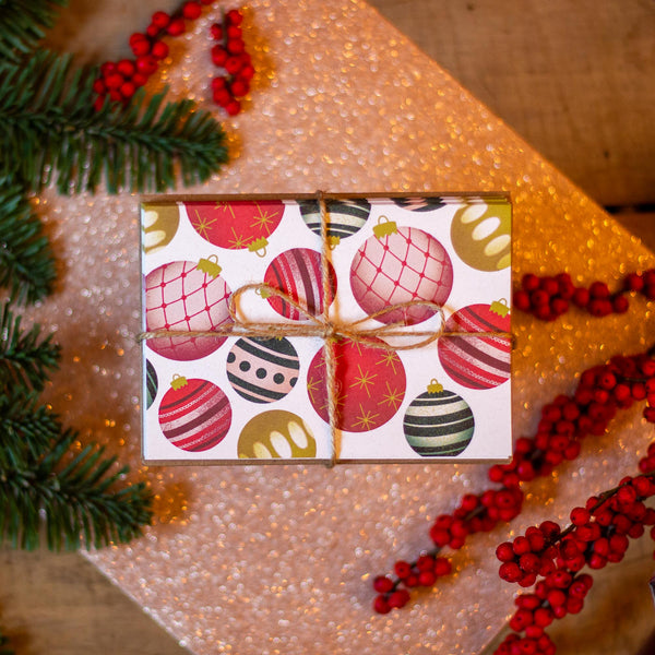 Baubles Notecards - Set of 8