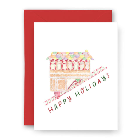 Gingerbread Incline Card