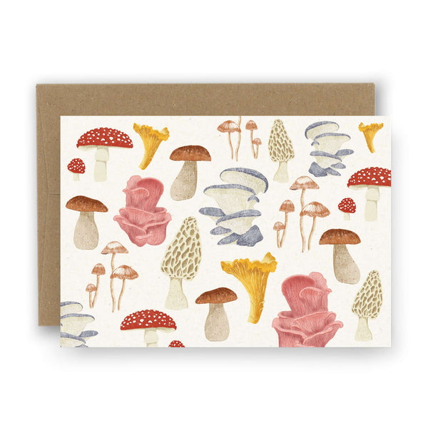 Mushroom Notecards - Set of 8
