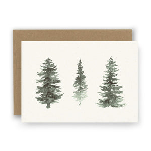 Evergreen Notecards - Set of 8