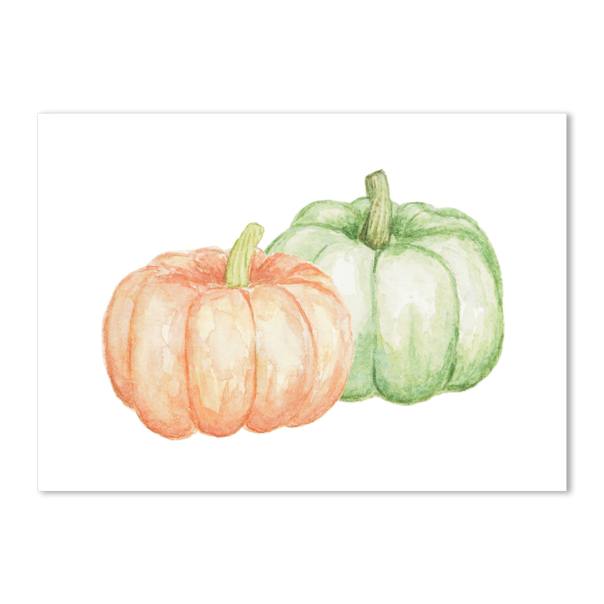 Heirloom Pumpkins Art Print