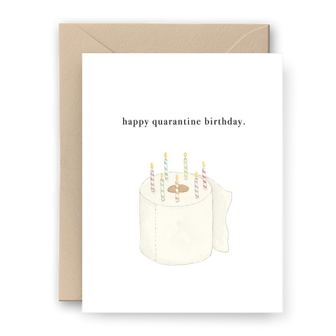 Quarantine Birthday Card