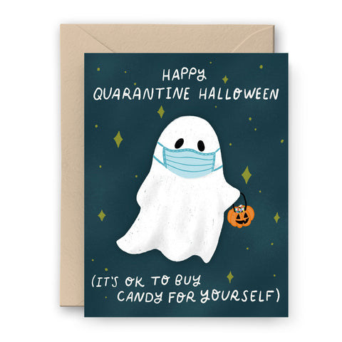 Happy Quarantine Halloween Card