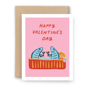 Sardini Martini Valentine's Day Card