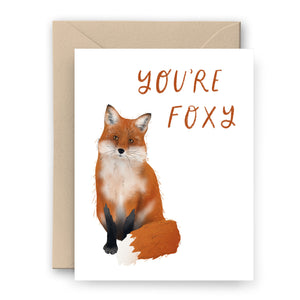 You're Foxy Card